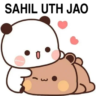 Sticker from Cute girl