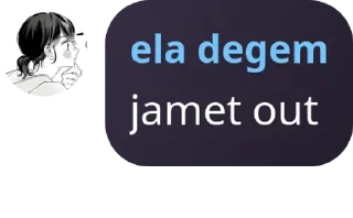 Sticker from ela degem