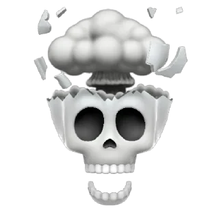 Sticker from Skull