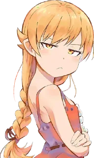 😡 emoji Bubbles' anime Telegram sticker 20 of 61
