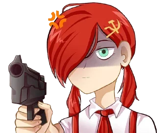 😡 emoji Bubbles' anime Telegram sticker 11 of 61