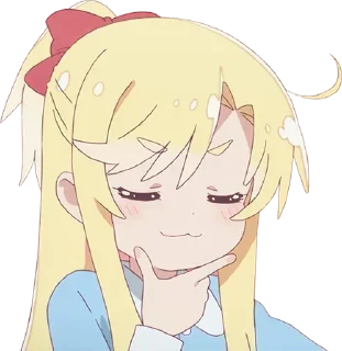 Sticker from Bubbles' anime