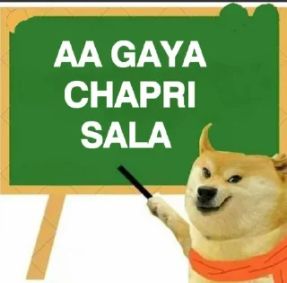 Sticker from CHEEM KA CHODA