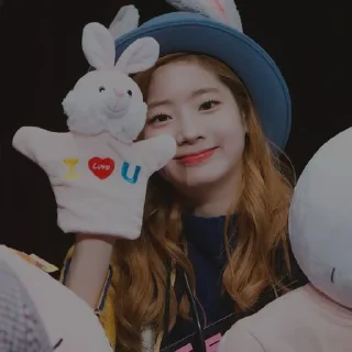 🌻 emoji Dahyun dark-@cutejurnall Telegram sticker 1 of 21