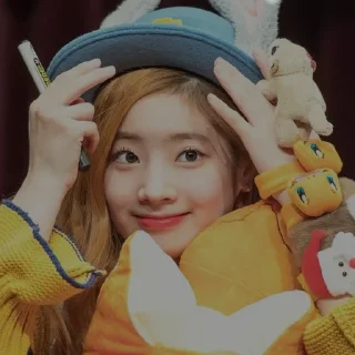 🌻 emoji Dahyun dark-@cutejurnall Telegram sticker 2 of 21