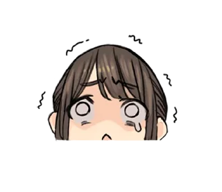 😥 emoji GANBARE DOUKICHAN Telegram sticker 11 of 40