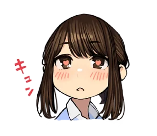 😍 emoji GANBARE DOUKICHAN Telegram sticker 17 of 40