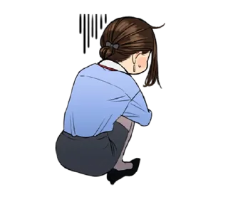 😵 emoji GANBARE DOUKICHAN Telegram sticker 10 of 40