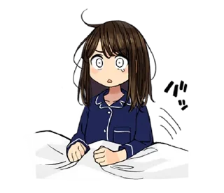 😴 emoji GANBARE DOUKICHAN Telegram sticker 22 of 40