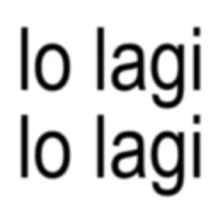 Sticker from jangan ya dek ya