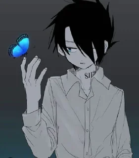 Sticker from Ray Yakusoku no Neverland by @Zeanxavier