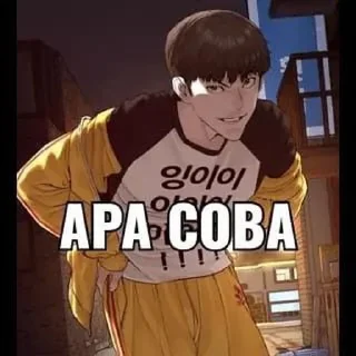 Sticker from yang make tikel ini semoga jadi anime(k)
