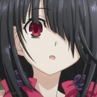 Sticker from Kurumi Tokisaki // @NekoTsu