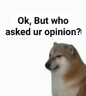🎭 emoji @ProffSnape // Doge Memes Telegram sticker 22 of 85
