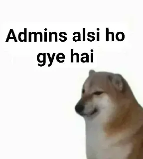🎭 emoji @ProffSnape // Doge Memes Telegram sticker 10 of 85