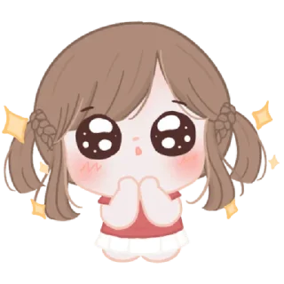 Sticker from ⋆ Chubby Girl ࿈ @petiteyeux ♡%
