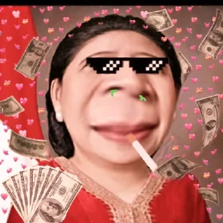 🐷 emoji PUANtat mu ireng Telegram sticker 15 of 16
