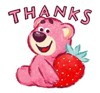 ⭐ emoji Lotso (Lovely Strawberries) @deazzle @cremium Telegram sticker 2 of 40