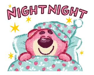 Sticker from lotso (lovely strawberries) @sheeslovess