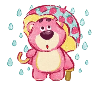 Sticker from lotso (lovely strawberries) @sheeslovess