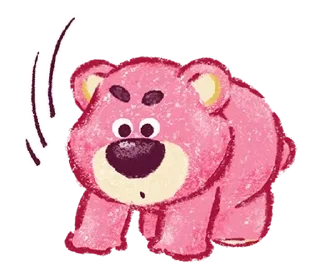 Sticker from lotso (lovely strawberries) @sheeslovess