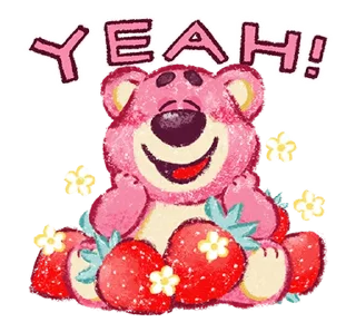 ⭐ emoji Lotso (Lovely Strawberries) @deazzle @cremium Telegram sticker 7 of 40