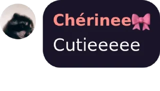 Sticker from Chérinee🎀's