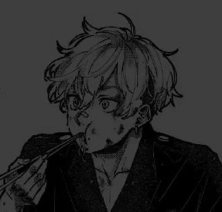 ⬛ emoji Depressed af By Darkness_004 Telegram sticker 10 of 120