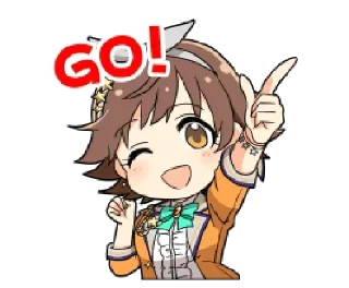 🏁 emoji IM@S Collection Vol.1 -؜؜ ディマスFLAGSHIP @DelusionalisAlliance Telegram sticker 2 of 120