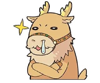 🦌 emoji IM@S Collection Vol.1 -؜؜ ディマスFLAGSHIP @DelusionalisAlliance Telegram sticker 19 of 120