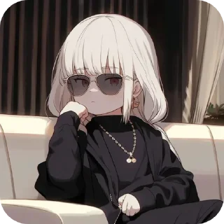 😎 emoji ♨️🇦‌ 🇰‌ 🍃⃤@black_words01 Telegram sticker 17 of 57