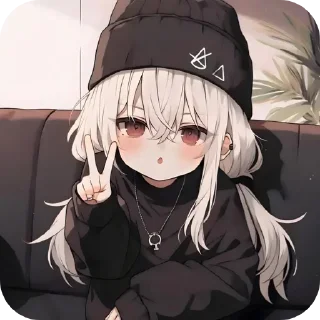 ✌ emoji ♨️🇦‌ 🇰‌ 🍃⃤@black_words01 Telegram sticker 19 of 57