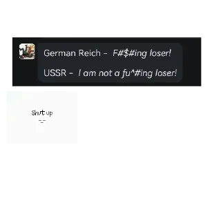 Sticker from Fuck you