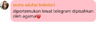 💔 emoji FAMS HAJI pack by @QuotLyBot Telegram sticker 10 of 13