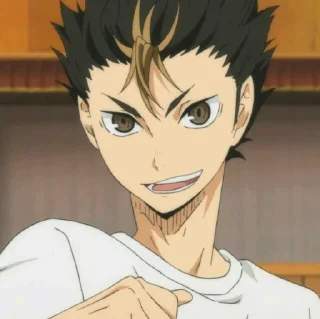 ⚡ emoji Nishinoya Yuu @SEXXIESTANGEL Telegram sticker 8 of 49