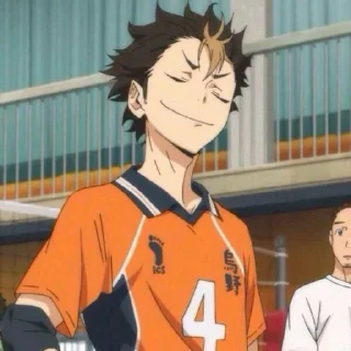 ⚡ emoji Nishinoya Yuu @SEXXIESTANGEL Telegram sticker 6 of 49