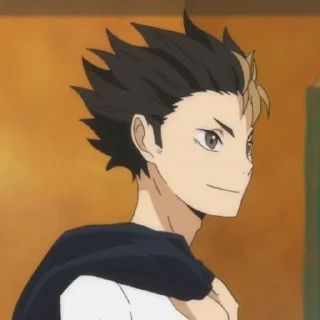 🐹 emoji Nishinoya Yuu by @anime_stickersidn Telegram sticker 5 of 98
