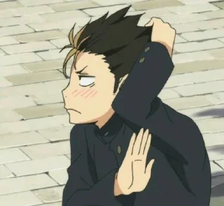 ⚡ emoji Nishinoya Yuu @SEXXIESTANGEL Telegram sticker 2 of 49