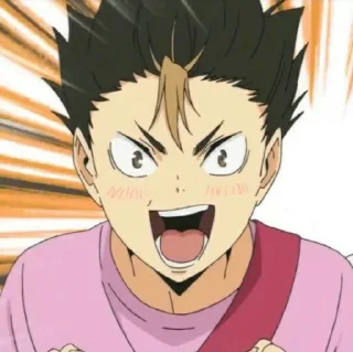 ⚡ emoji Nishinoya Yuu @SEXXIESTANGEL Telegram sticker 14 of 49