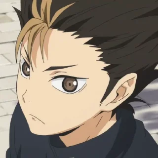 🐹 emoji Nishinoya Yuu by @anime_stickersidn Telegram sticker 13 of 98