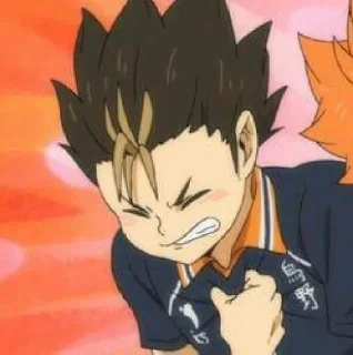 ⚡ emoji Nishinoya Yuu @SEXXIESTANGEL Telegram sticker 23 of 49