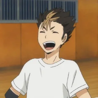 🐹 emoji Nishinoya Yuu by @anime_stickersidn Telegram sticker 21 of 98