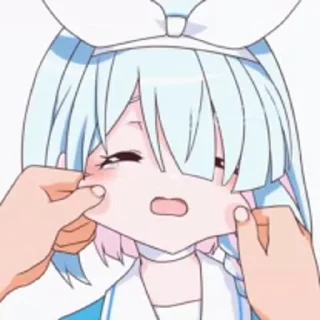 😍 emoji Anime girl..⚡ Telegram sticker 15 of 52