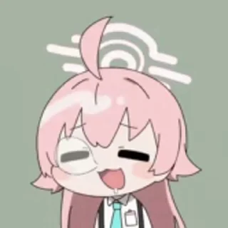 😪 emoji Anime girl..⚡ Telegram sticker 4 of 52