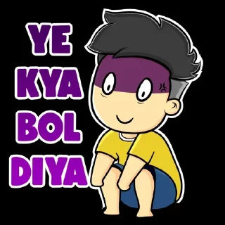 Sticker from Amaans kang pack