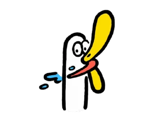 ⭐ emoji 日子還是要過鴨－陽光開朗每一天鴨 @kal_pc Telegram sticker 8 of 24
