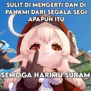 🌟 emoji Jual Beli Genshin Impact Arara pack by @QuotLyBot Telegram sticker 20 of 53