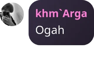 Sticker from Arga