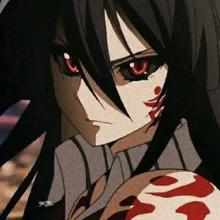 Sticker from Akame || @delladairy