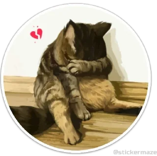 😺 emoji @stickermaze | Cats2 Telegram sticker 24 of 75